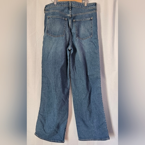Old Navy High-Waisted Sky-Hi Wide-LegJeans Braided Seam Detail Size 10 NWT - Picture 9 of 9
